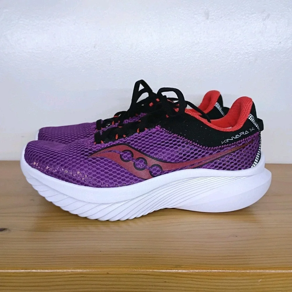 Saucony Kinvara 14 Shoes Women Size 7 Finesse Orchid Purple‎